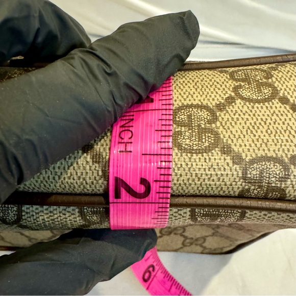 Rare Vintage Gucci GG Supreme Clutch Bag/Wristlet - Picture 10 of 13